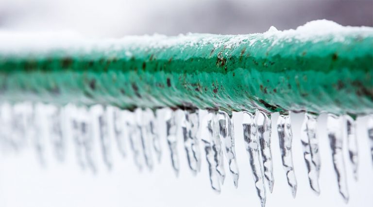 frozen pipe