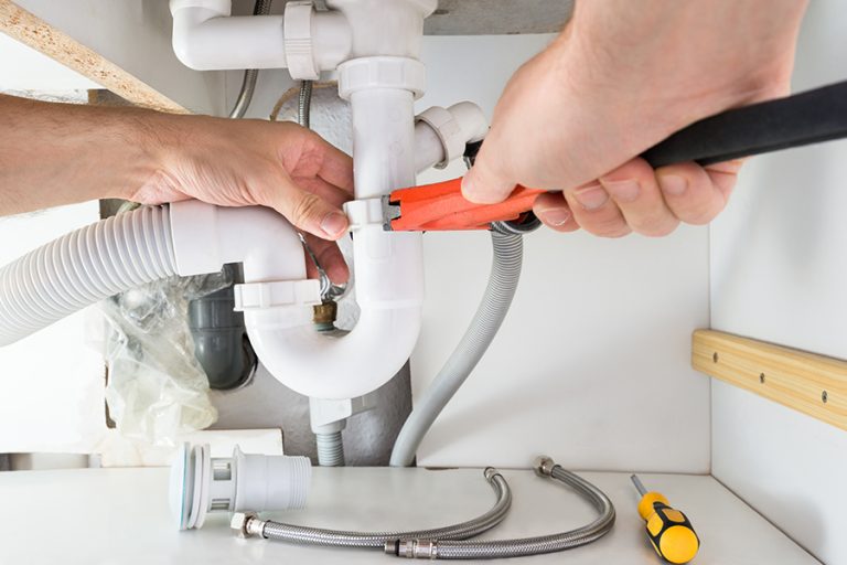 Working on pipework