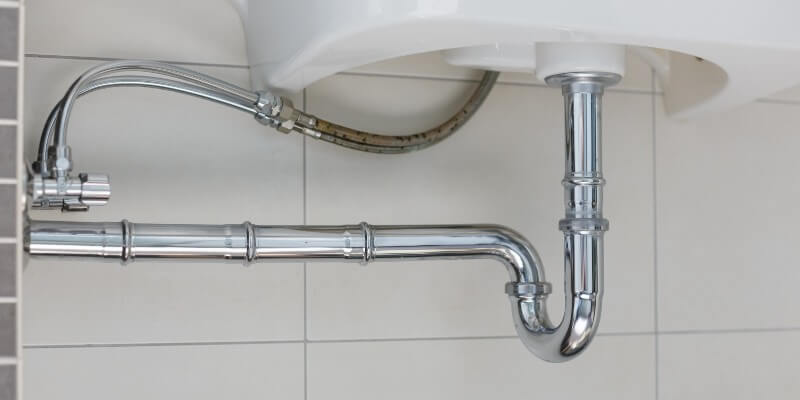 Pipework Under Sink